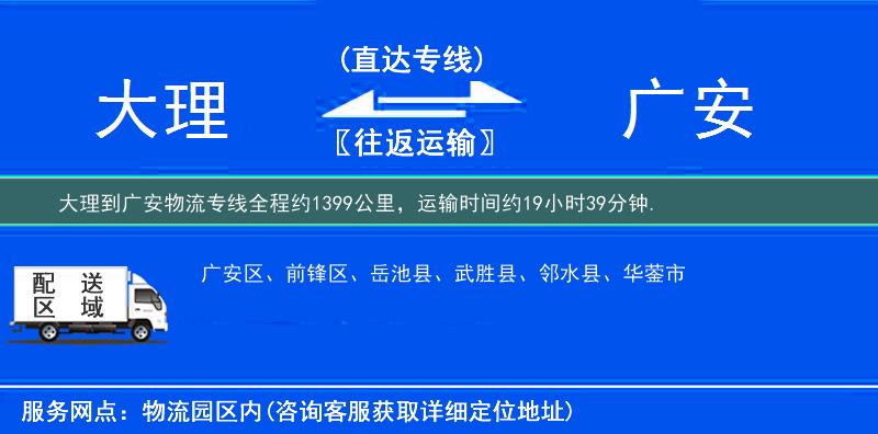 大理到物流專線